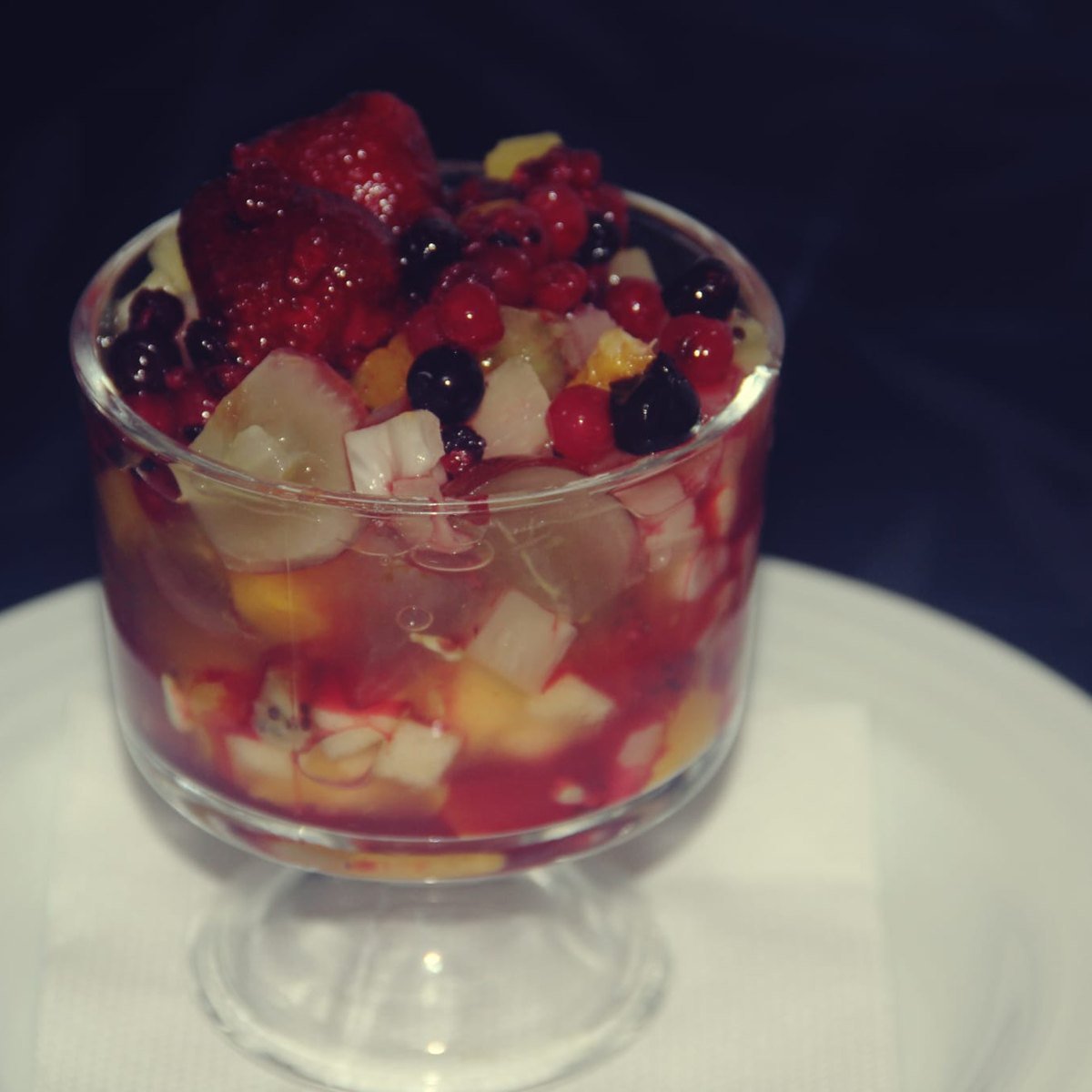 Salada de frutas vermelhas