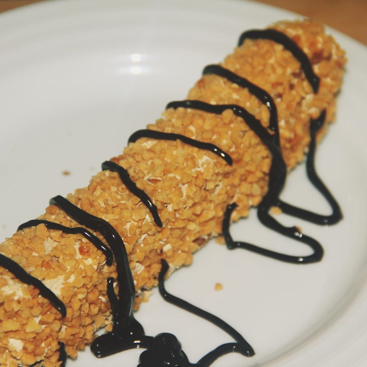 Torta de am&ecirc;ndoa com chocolate
